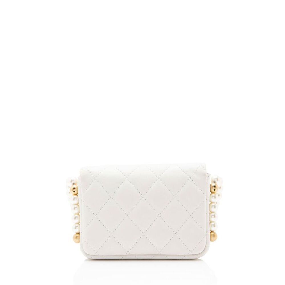 Chanel Lambskin About Pearls Chain Mini Bag - Picture 3 of 12